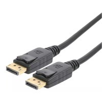 PremiumCord DisplayPort 2.0 savienojuma kabelis M/M, zeltīti savienotāji, 1 m
