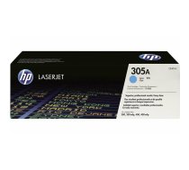 HP toneris 305A ciāns HV LaserJet Pro 300 color M351 M375 MfP Pro 400 M451 M475 MfP (CE411A |)