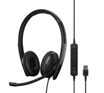 EPOS | SENNHEISER ADAPT 160 ANC USB Austiņas Vadu Birojs / zvanu centrs USB Type-A Melns