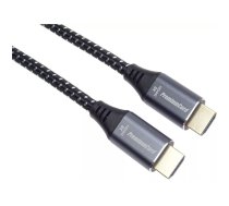 PremiumCord ULTRA HDMI 2.1 High Speed + Ethernet kabelis 8K@60Hz,zlacené 1,5m