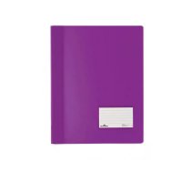 Durable Document Folder mape ar piespiedēju PVC Lillā