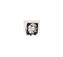 12 cm Dzesēšanas ventilators 1stCool F12-BLACK-WHITE, 3-pin un Molex, kluss