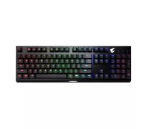 Gigabyte AORUS K9 Mehāniskā spēļu tastatūra, USB 2.0, tastatūras izkārtojums LV, vadu tastatūra