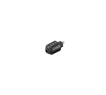 Audio adapteris PREMIUMCORD kjtosred09 — 3,5 mm (ievade) uz Toslink (spraudnis) optiskais