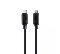 Gembird CC-USB2-CMMBM-1.5M USB kabelis 1,5 m USB 2.0 USB C Micro-USB B Melns