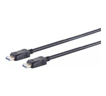 S/CONN maksimālās savienojamības DisplayPort 2.0 savienojuma kabelis, 8K, UHBR10, 0,5 m (10-81015)