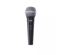 Dinamiskais skatuves mikrofons Shure SV100, vads XLR, kardioīds, 50–15000 Hz, jutība −52 dB, 600 Ω, melns