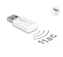 WLAN tīkla karte DeLOCK 12770 USB 5000 Mbit/s Bezvadu Balta