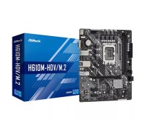 Pamatplate Asrock H610M-HDV/M.2 Intel H610 LGA 1700 micro ATX