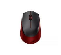 Pele Genius NX-8000S Bezvadu USB Optiskā 1200 DPI Melna-Sarkana