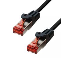 ProXtend 6FUTP-015B tīkla kabelis Melns 1,5 m Cat6 F/UTP (FTP)