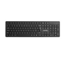 eSTUFF GLB212302 tastatūra USB QWERTY Britu angļu valoda Melns