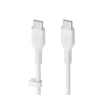 Belkin BOOST↑CHARGE Flex USB kabelis 3 m USB 2.0 USB C Balts