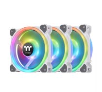 Thermaltake Riing Trio 12 RGB Radiator Fan White TT Premium Edition Universāls Ventilators 12 cm Balts 3 pcs