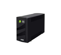 Neatkarīgais barošanas avots EVER DUO 550 PL AVR USB 550VA, 0.55 kVA / 330 W, Line-Interactive, 3×C13, akumulators 12V 5Ah