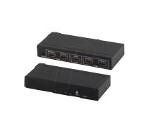 SHIVERPEAKS SHVP 05-03004 - HDMI sadalītājs, no HDMI sieviešu uz 4x HDMI sieviešu, 4K2K, 3D (SP05-03004)