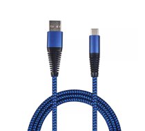 2GO 795950 USB kabelis 1 m USB 3.2 Gen 1 (3.1 Gen 1) USB B USB C Zils