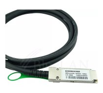 Edge Core QSFP-4xSFP+-DAC-3M saderīgs ar BlueLAN QSFP DAC SC253501K3M30 (Q-4S-DAC-3M-EE-BL)