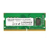 2-Power 2P-GR3200S464L22S/8G atmiņas modulis 8 GB 1 x 8 GB DDR4 3200 MHz