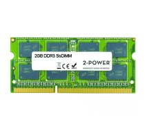 2-Power 2P-580674-001 atmiņas modulis 2 GB 1 x 2 GB DDR3 1066 MHz