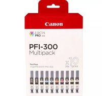 Canon PFI-300 tintes kārtridžs 10 pcs Oriģināls Melns, Zils, Tirkīzzils, Pelēks, Fuksīns, Foto melns, Foto fuksīna, Sarkans, Dzeltens