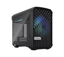 Datora korpuss Fractal Design Torrent Nano RGB TG Light Tint ATX melns