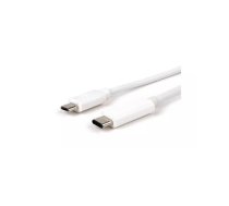 LMP 13870 USB kabelis 1 m USB 3.2 Gen 2 (3.1 Gen 2) USB C USB A Balts