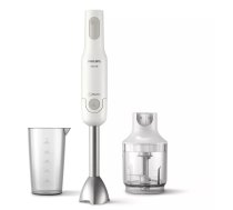 Iegremdējamais blenderis Philips Daily Collection ProMix HR2535/00 — 650 W, metāla kāts, pelēks/balts