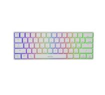 GENESIS Thor 660 klaviatūra Gaming USB Bluetooth QWERTY 61 taustiņš Balta