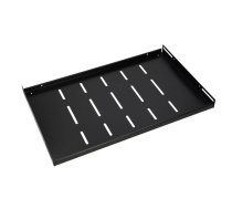 Extralink SHELF 1U FOR WALL CABINETS 19" 300MMX1U BLACK Statnes plaukts