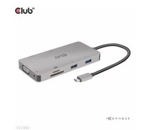 USB Hubs CLUB3D USB Gen1 Type-C 9-in-1