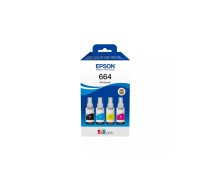 Epson C13T66464A tintes kārtridžs 4 pcs Saderība Melns, Tirkīzzils, Fuksīns, Dzeltens