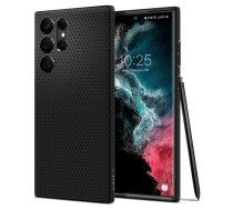 Spigen Liquid Air mobilā telefona maciņš melns Galaxy S22 Ultra 6.8"