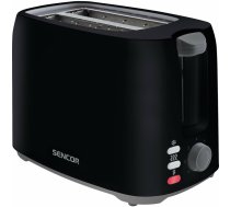 Grauzdētājs SENCOR STS 2607BK 750W kompakts 2 šķēļu ar regulējamu grauzdēšanu un izņemamu drupažu trauku