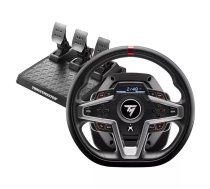 Thrustmaster 4460182 spēļu kontrolierīce Melns USB Stūre + pedāļi Analogā / digitālā PC (dators), Xbox One, Xbox One S, Xbox One X, Xbox Series S, Xbox Series X