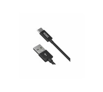 YCU 301 BK ar kabeli USB A 2.0 / C 1m YENKEE