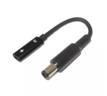 CoreParts MBXUSBC-CO0001 kabeļu spraudņu pāreja USB C 7.4*5.0 Melns