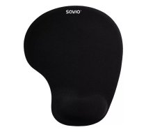 Savio MP-01B mouse pad black Melns