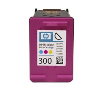 HP 300 Tri-colour Ink Cartridge tintes kārtridžs Oriģināls Tirkīzzils, Fuksīns, Dzeltens