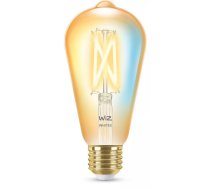 Viedā spuldze WiZ Filament Bulb amber 6.7W ST64 E27 Wi-Fi Zelta