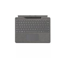 Microsoft Surface Pro Signature Keyboard with Slim Pen 2 Platīns Microsoft Cover port QWERTY Angļu