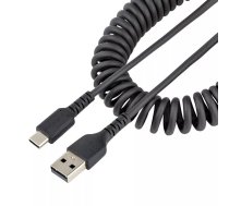 StarTech.com R2ACC-1M-USB-CABLE USB kabelis USB 2.0 USB A USB C Melns