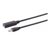 S/CONN maksimālā savienojamība USB tipa C--Aktīvais USB-A pagarinājums, USB 3.0, 5 Gbps, 15 m (13-39085)
