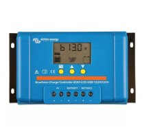 Victron Energy Blue-Solar PWM-LCD&USB lādēšanas kontrolieris PWM 12 V, 24 V 20 A (SCC010020050)