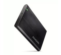 2.5" HDD/SSD korpuss AXAGON EE25-A6C — SATA, USB 3.2 Gen 1 (Type-C un Type-A), alumīnijs, melns
