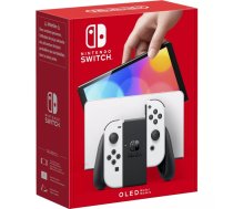 Nintendo Switch OLED portatīvā spēļu konsole 17,8 cm (7") 64 GB Skārienjūtīgais ekrāns Wi-Fi Balts