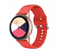 Siksniņa just must JM S1 priekš Samsung Galaxy Watch 4, 22 mm, sarkana