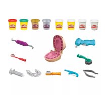 Spēļu komplekts HASBRO Play-Doh Drill 'n Fill Dentist — 18 detaļas, daudzkrāsains, no 3 gadu vecuma