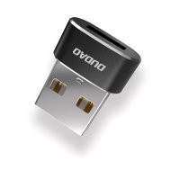 USB Type-C uz USB adapters Dudao L16AC melns — kompakts adapters, 0.4 kg