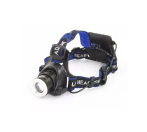 Galvas lampa ESPERANZA EOT005 — LED Cree T6, 3W, 600 lm, 2×AA, alumīnija korpuss, ūdensizturīga, triecienizturīga, regulējams stiprinājums